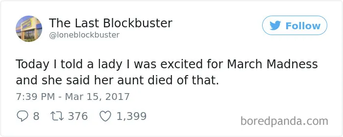 The Last Blockbuster Is Alive, And Here's 189 Of Their Funniest Tweets