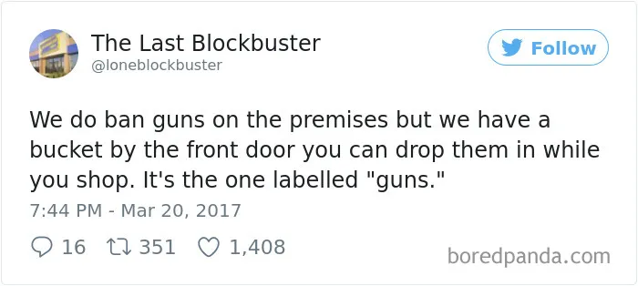 The Last Blockbuster Is Alive, And Here's 189 Of Their Funniest Tweets