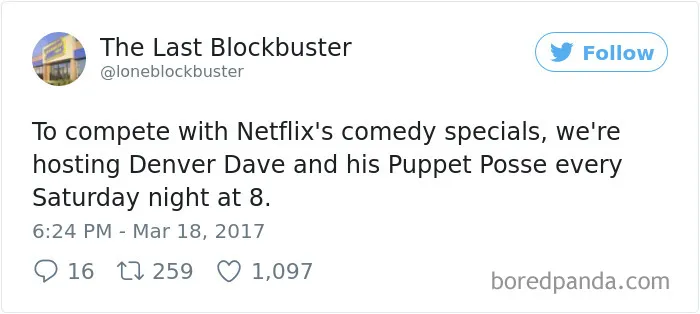 The Last Blockbuster Is Alive, And Here's 189 Of Their Funniest Tweets