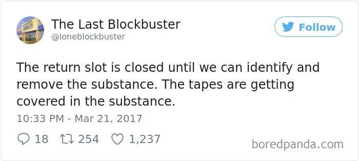 The Last Blockbuster Is Alive, And Here's 189 Of Their Funniest Tweets