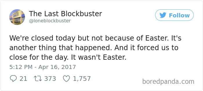 The Last Blockbuster Is Alive, And Here's 189 Of Their Funniest Tweets