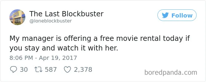 The Last Blockbuster Is Alive, And Here's 189 Of Their Funniest Tweets