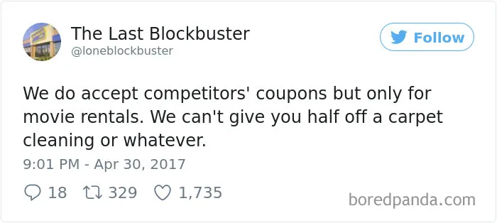 The Last Blockbuster Is Alive, And Here's 189 Of Their Funniest Tweets