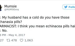 45 Hilarious Posts About Husbands Who Catch A Cold And Think They're Dying