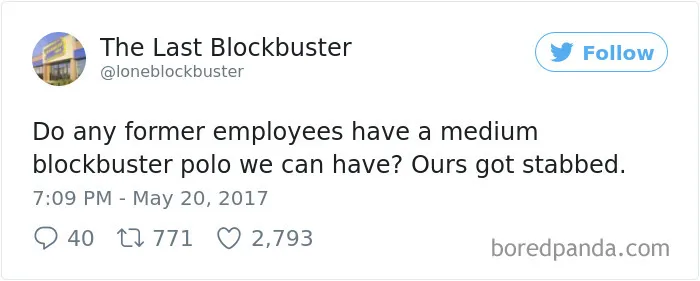 The Last Blockbuster Is Alive, And Here's 189 Of Their Funniest Tweets