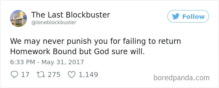 The Last Blockbuster Is Alive, And Here's 189 Of Their Funniest Tweets