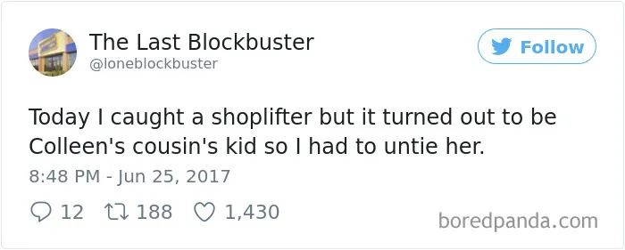 The Last Blockbuster Is Alive, And Here's 189 Of Their Funniest Tweets