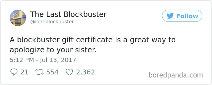 The Last Blockbuster Is Alive, And Here's 189 Of Their Funniest Tweets