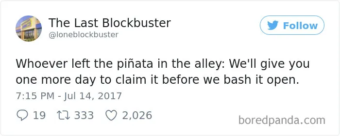 The Last Blockbuster Is Alive, And Here's 189 Of Their Funniest Tweets