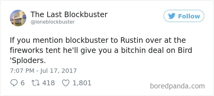 The Last Blockbuster Is Alive, And Here's 189 Of Their Funniest Tweets