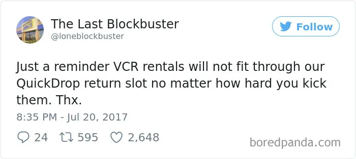 The Last Blockbuster Is Alive, And Here's 189 Of Their Funniest Tweets
