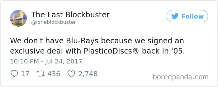 The Last Blockbuster Is Alive, And Here's 189 Of Their Funniest Tweets