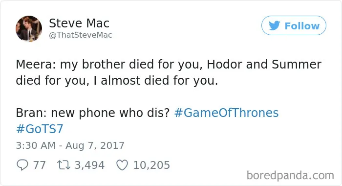 82 Of The Most Hilarious Reactions To This Week's Game Of Thrones