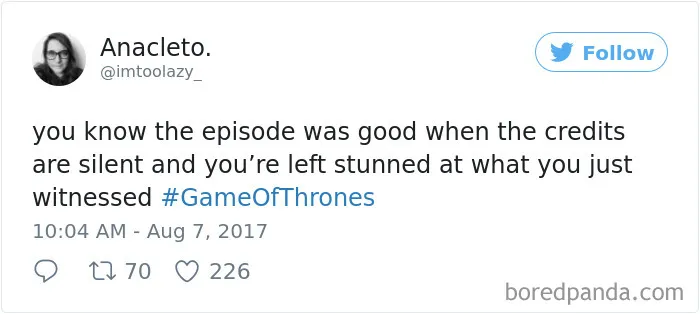 82 Of The Most Hilarious Reactions To This Week's Game Of Thrones