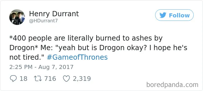 82 Of The Most Hilarious Reactions To This Week's Game Of Thrones