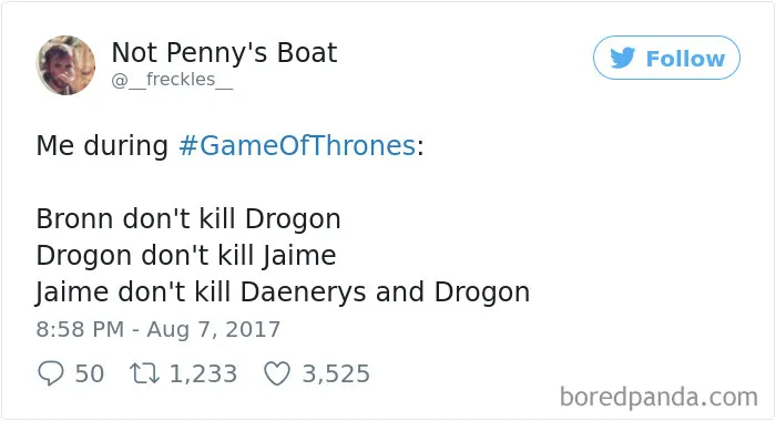 82 Of The Most Hilarious Reactions To This Week's Game Of Thrones