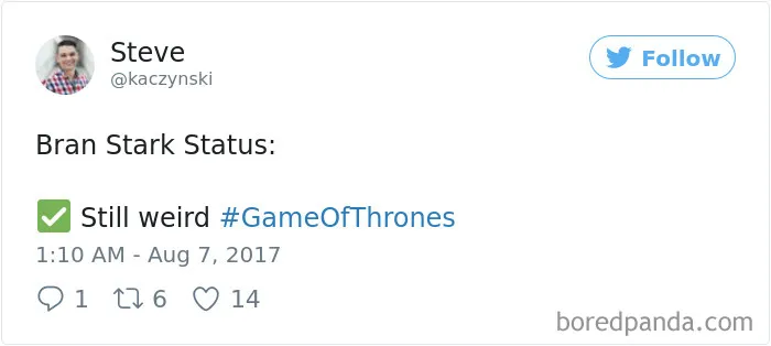 82 Of The Most Hilarious Reactions To This Week's Game Of Thrones