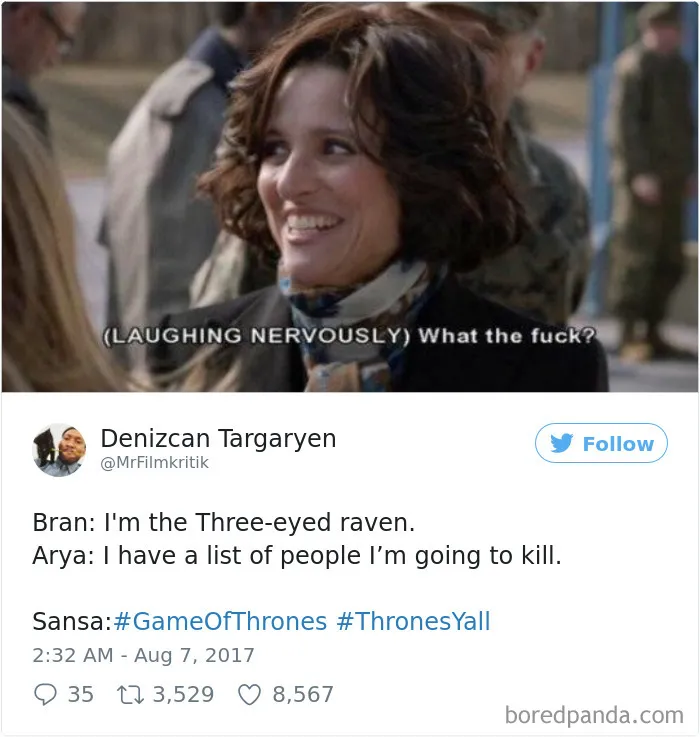 82 Of The Most Hilarious Reactions To This Week's Game Of Thrones