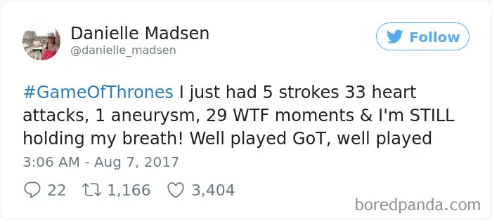 82 Of The Most Hilarious Reactions To This Week's Game Of Thrones