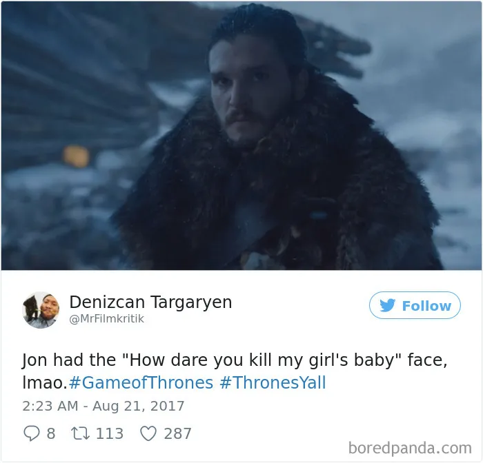 People React To This Weeks Game Of Thrones Episode And It's Hilarious