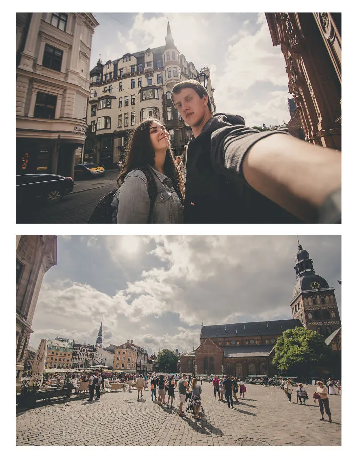 I Travel Around The Cities, Take Photos And Then Make Duplets