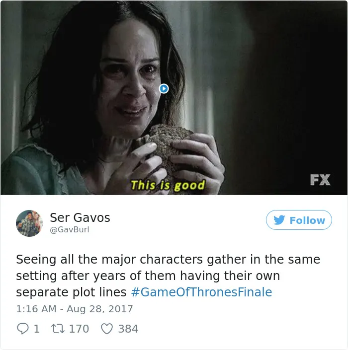 193 Hilarious Reactions To The 'Game Of Thrones' Season Finale