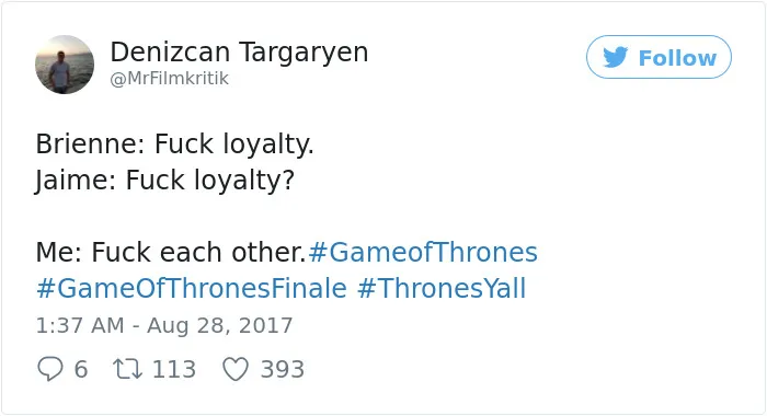 193 Hilarious Reactions To The 'Game Of Thrones' Season Finale