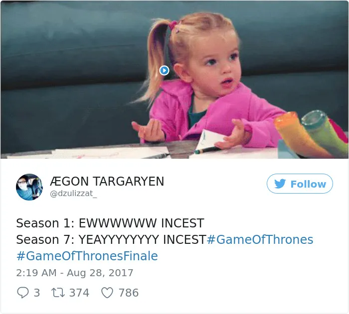 193 Hilarious Reactions To The 'Game Of Thrones' Season Finale