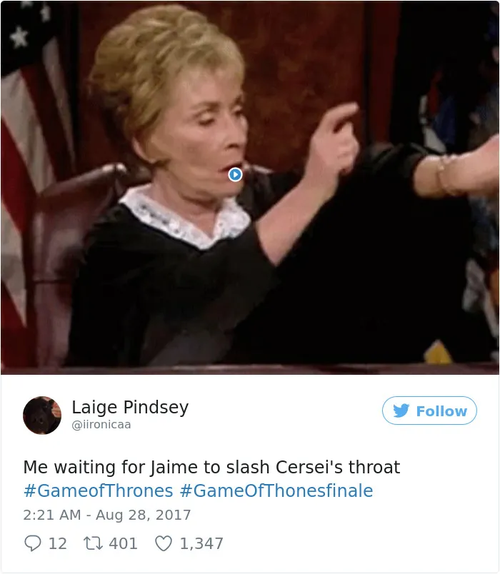 193 Hilarious Reactions To The 'Game Of Thrones' Season Finale
