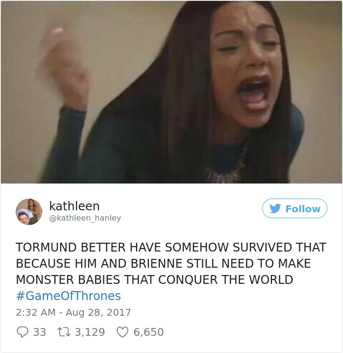 193 Hilarious Reactions To The 'Game Of Thrones' Season Finale