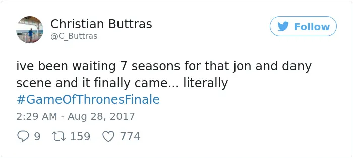 193 Hilarious Reactions To The 'Game Of Thrones' Season Finale