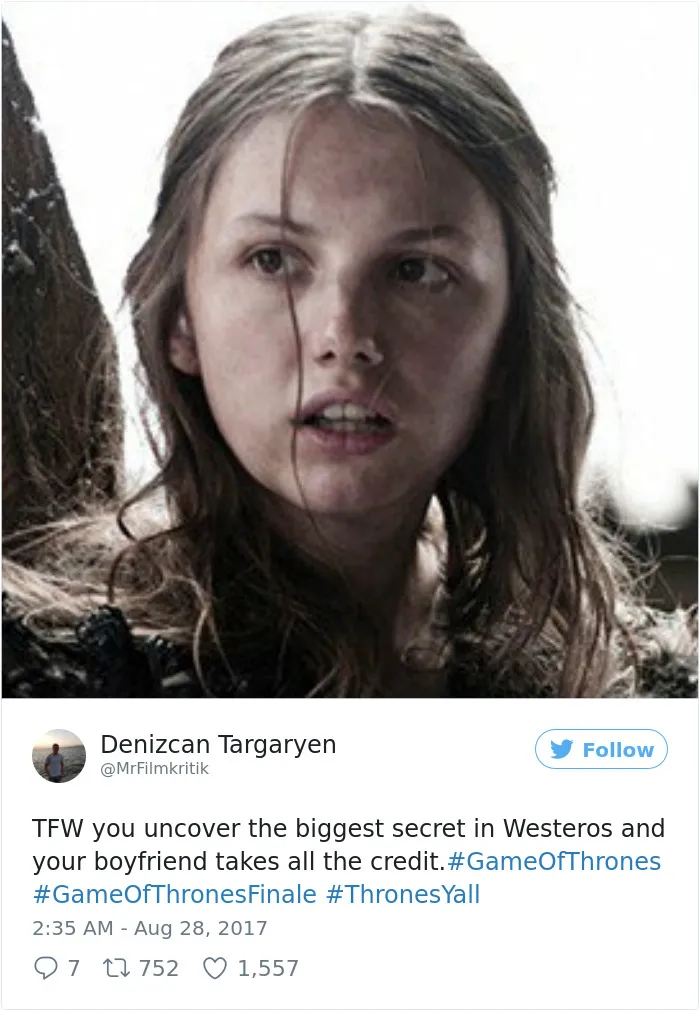 193 Hilarious Reactions To The 'Game Of Thrones' Season Finale