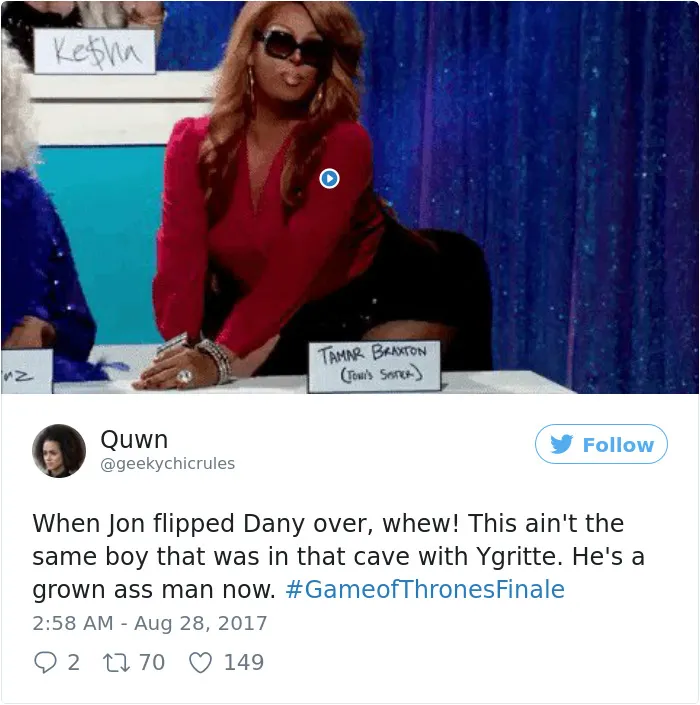 193 Hilarious Reactions To The 'Game Of Thrones' Season Finale