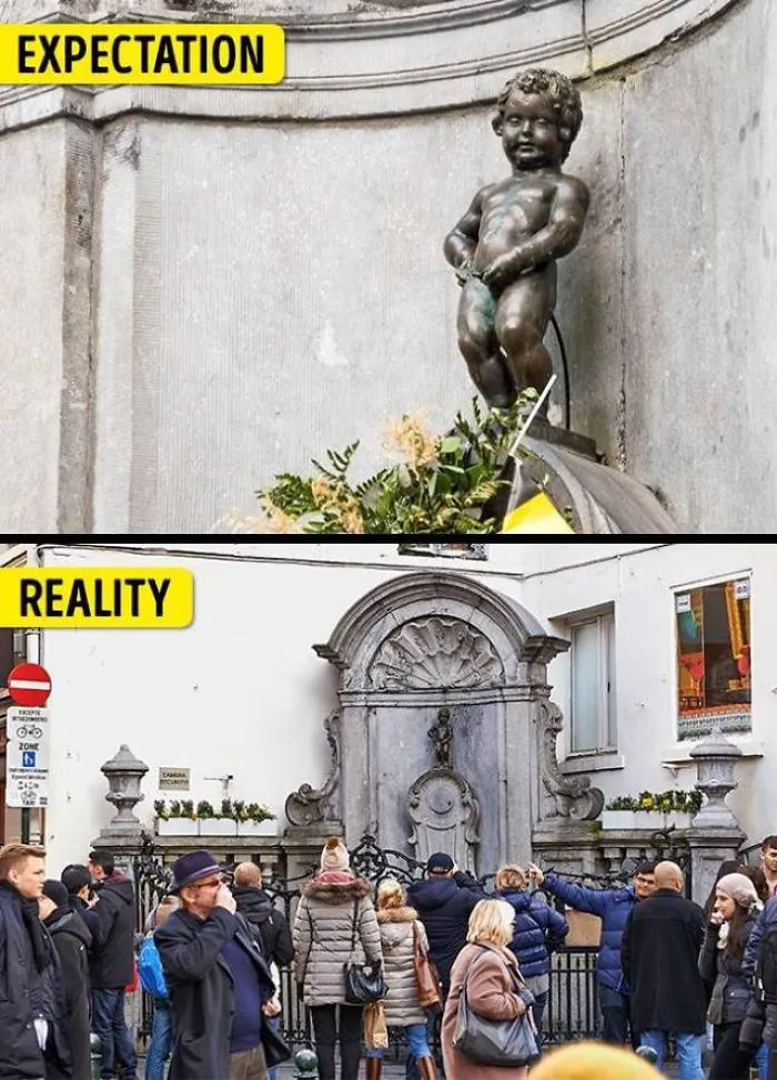 15 Photos Showing The Expectation X Reality When Traveling