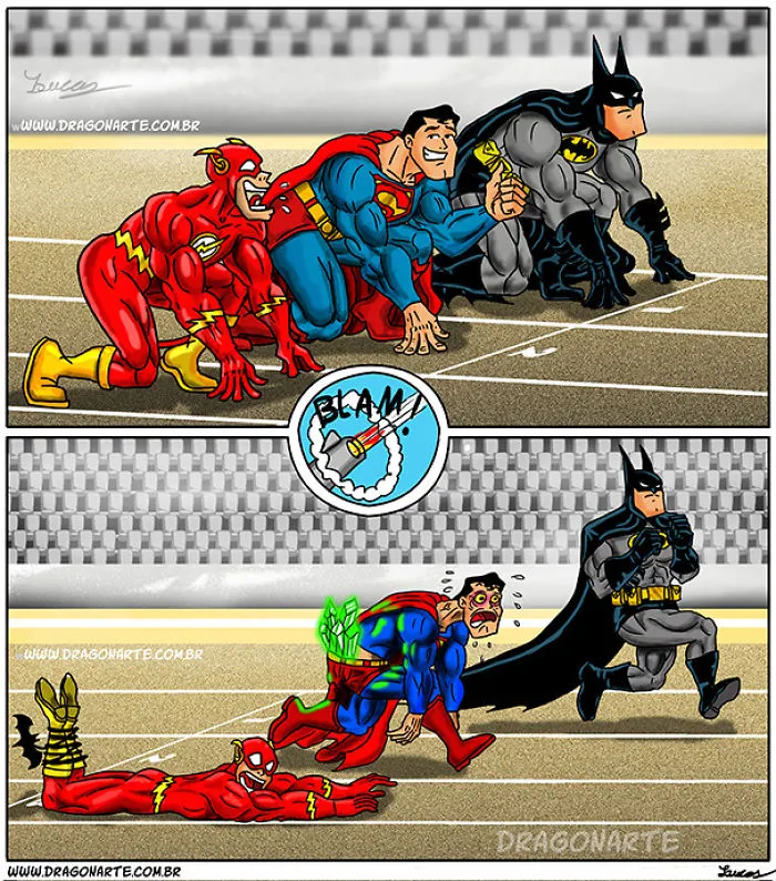 Artist Shows Super Heroes In Atypical Situations And The Result Is Hilarious