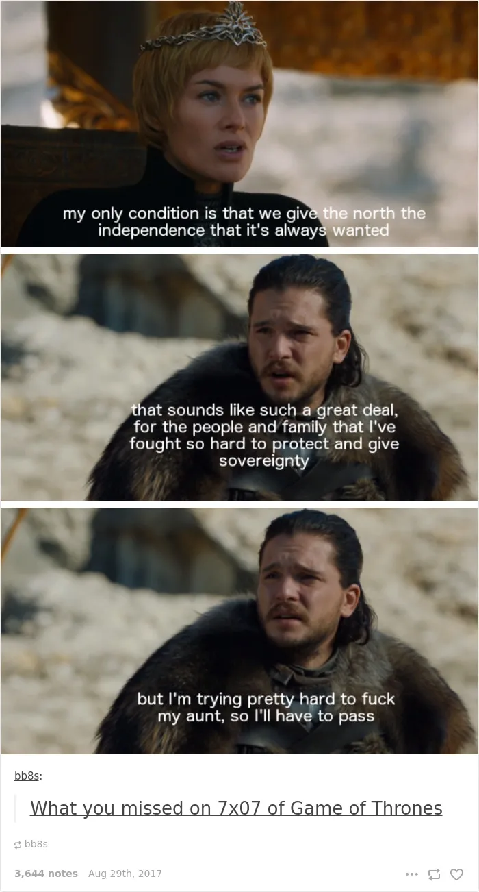 193 Hilarious Reactions To The 'Game Of Thrones' Season Finale