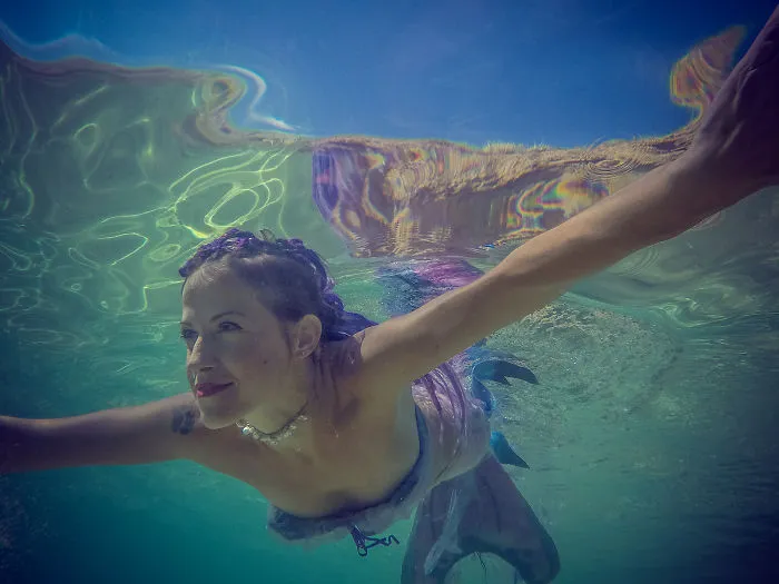 I've Spent My Summer Being A Mermaid To Convince People To Clean The Beaches