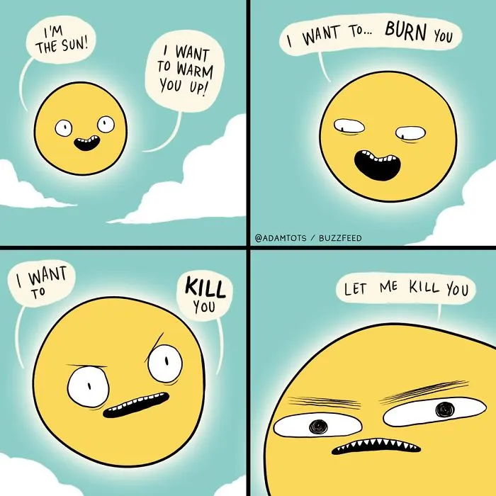 132 Funny Comics About Summer Problems That Almost Everyone Will Relate To