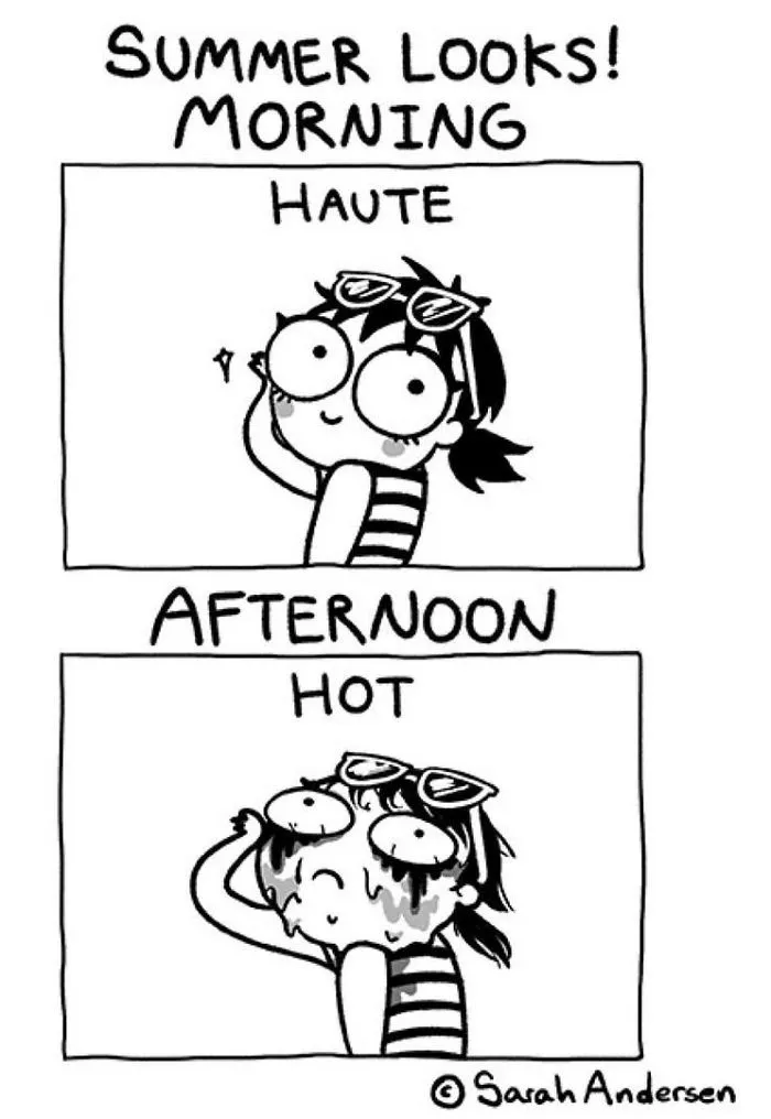 132 Funny Comics About Summer Problems That Almost Everyone Will Relate To