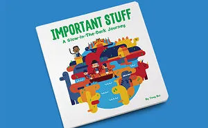 A Fun History Book For Kids That Uses Glow-In-The-Dark Inks To Teach Children About Important Things!