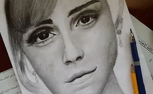 Transformation And Re-Progression Of A 2 Year-Old Unfinished Drawing ,spending +6 Hours On It.