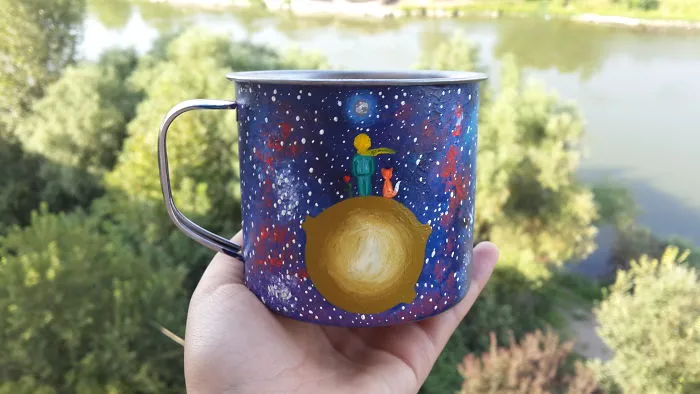 These Hand-Painted Mugs Will Let You Enjoy Art While In The Wild