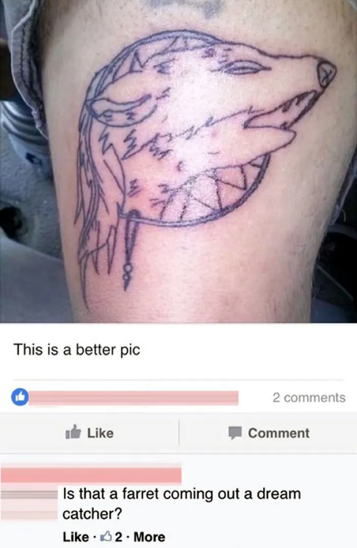 Is That A Farret Coming Out A Dream Catcher?