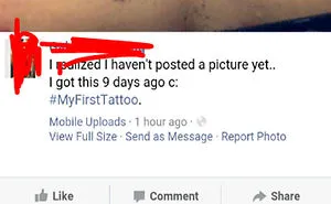 47 Times Tattoo Owners Proudly Posted Their New Tattoos Online Just To Realize They Made A Mistake