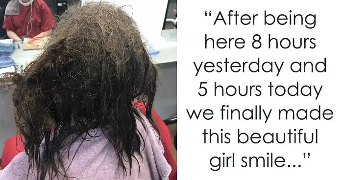 Hairdresser Refuses To Shave Depressed Teen's Hair, Spends 13 Hours Fixing It