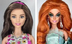 This Artist Turned Barbie Dolls Into Drag Queens From RuPaul’s Drag Race