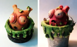My Girlfriend Sculpted These Little Creatures To Help Cope With Worrisome Health Issues