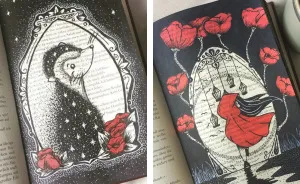 I Use Old Books To Create Art