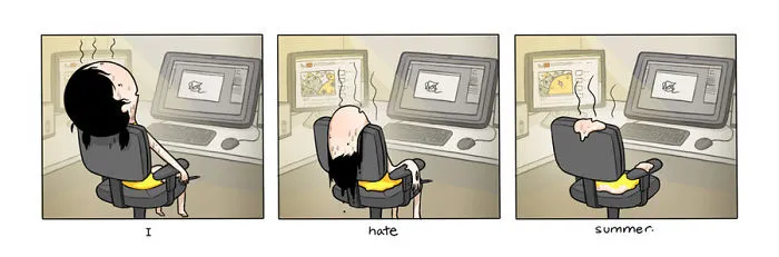 132 Funny Comics About Summer Problems That Almost Everyone Will Relate To