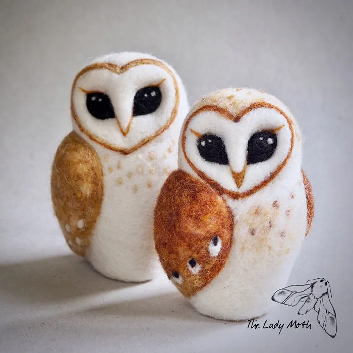 I’m A Self-Taught Artist Who Needle Felts Charming Animals